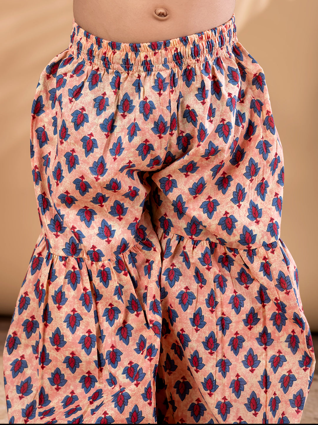 Rangriti Peplum Sharara Kurti Set