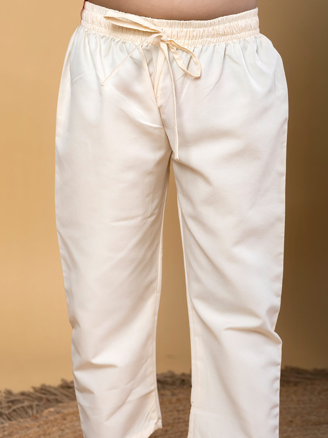 Little Prince Red Kurta Pyjama