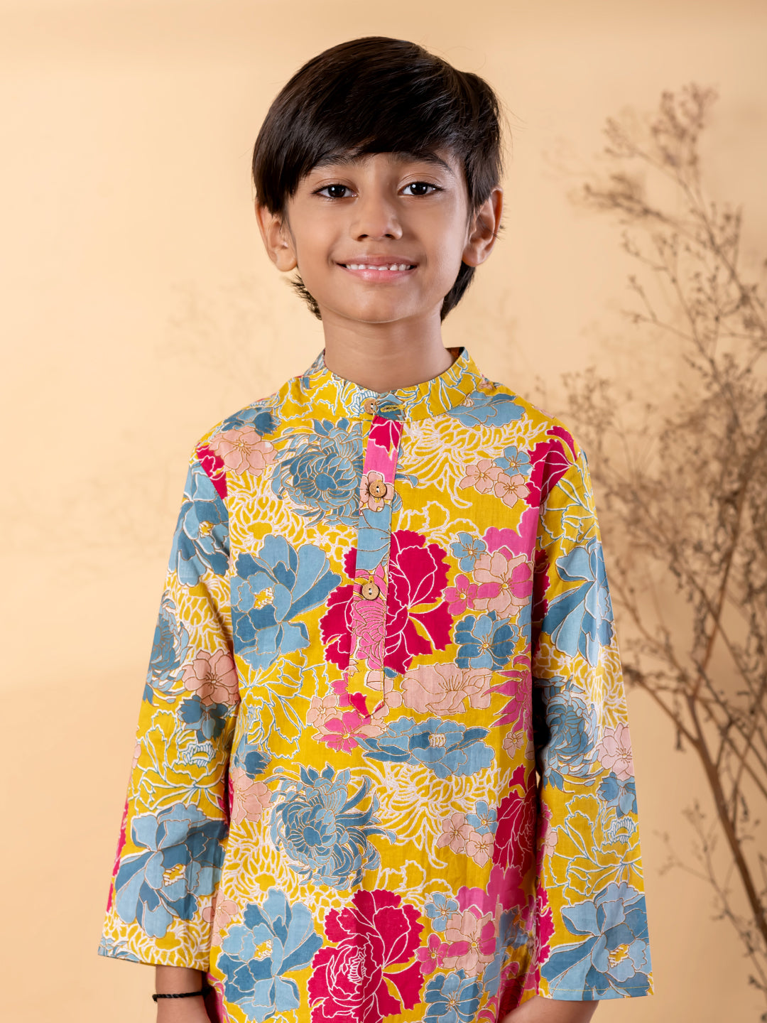 Sunshine Floral Kurta & Pyjama