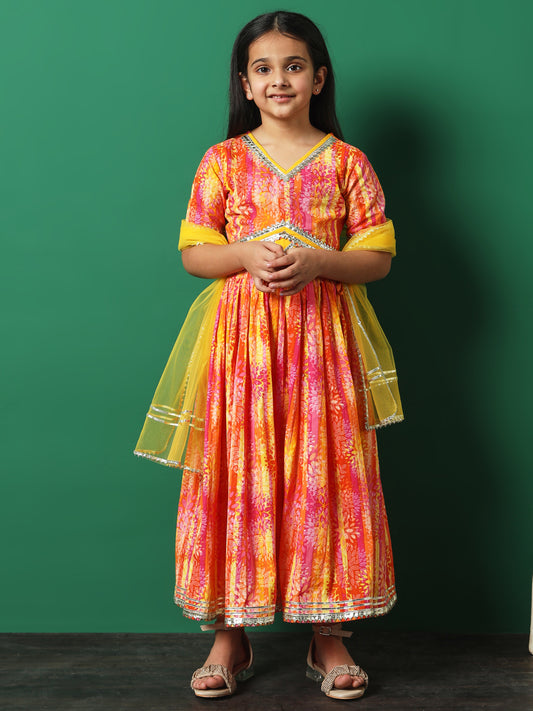 Sunshine Grace Cotton Lehenga Set