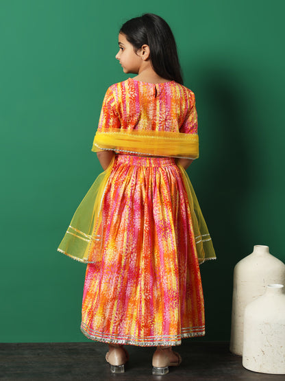 Sunshine Grace Cotton Lehenga Set