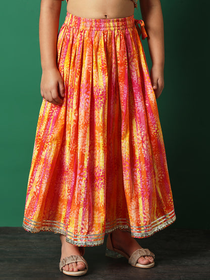 Sunshine Grace Cotton Lehenga Set