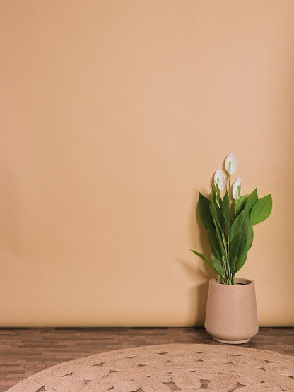 Blue Bloom Kurta Set for Boys